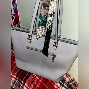 Chic Blue Purse – Stylish & Gently Used!